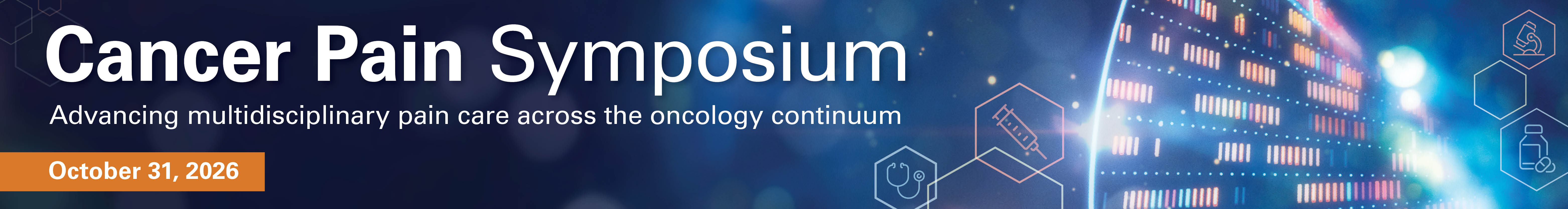 Cancer Pain Symposium 2026 Banner